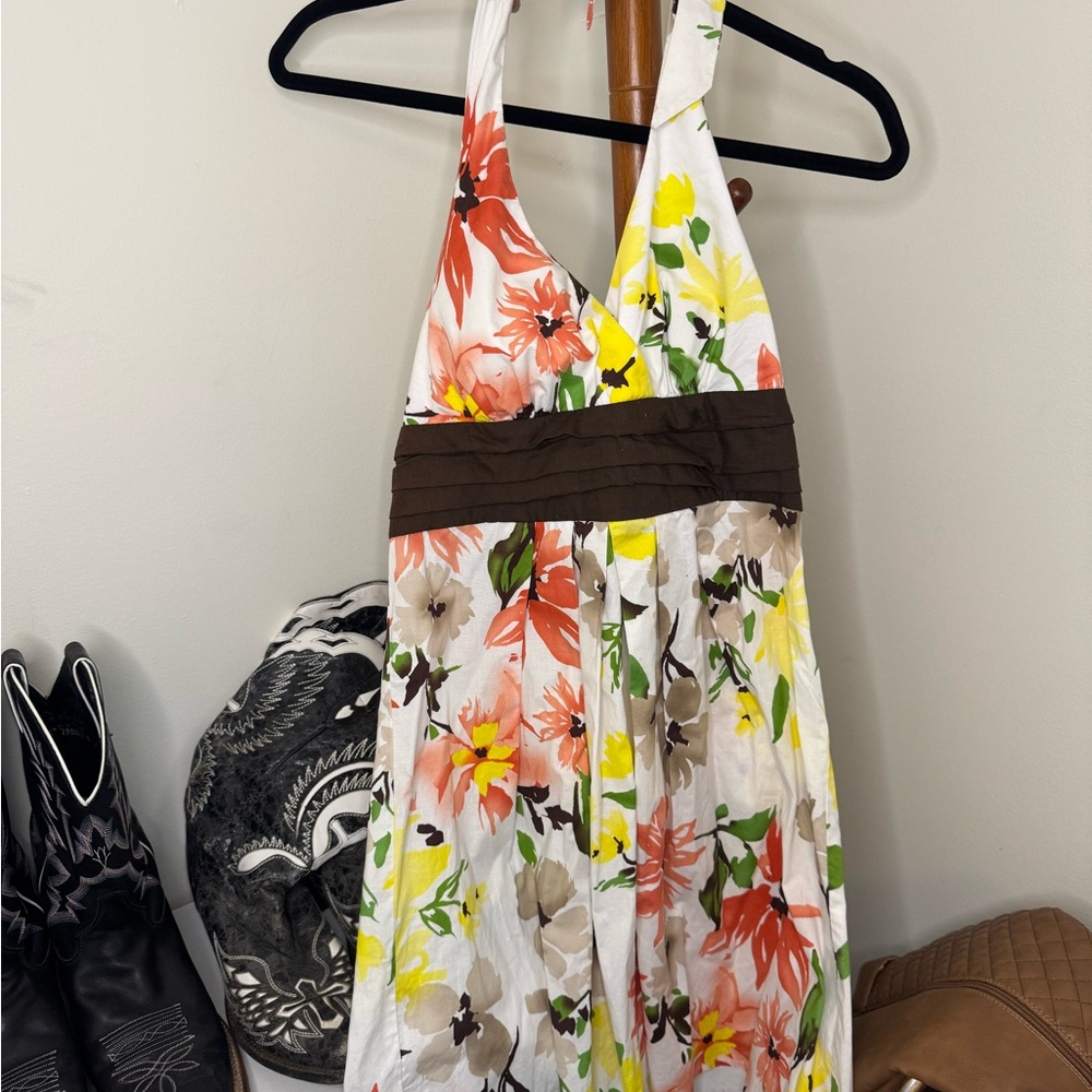 A. Byer Multicolor Halter Top (Size 9)‼️